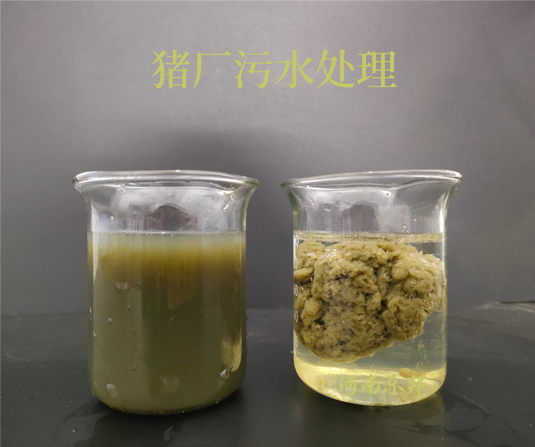 豬廠污水小試對(duì)比